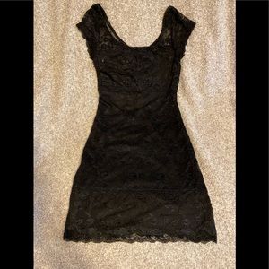 Jump Apparel Lace Black Dress Size 3/4